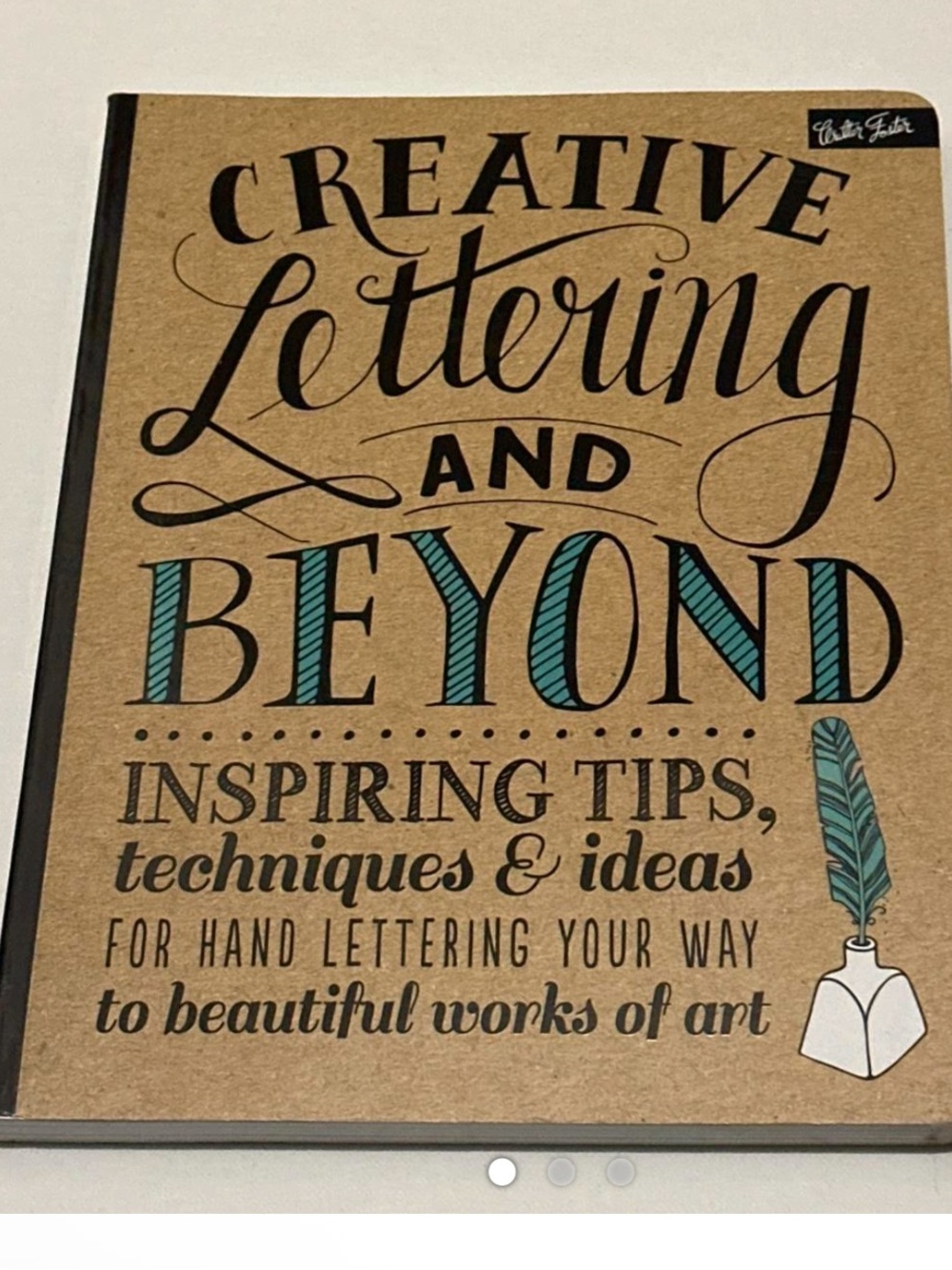 Creative writing workbook Practice Journal - Ivory Pages with Decorative Borde